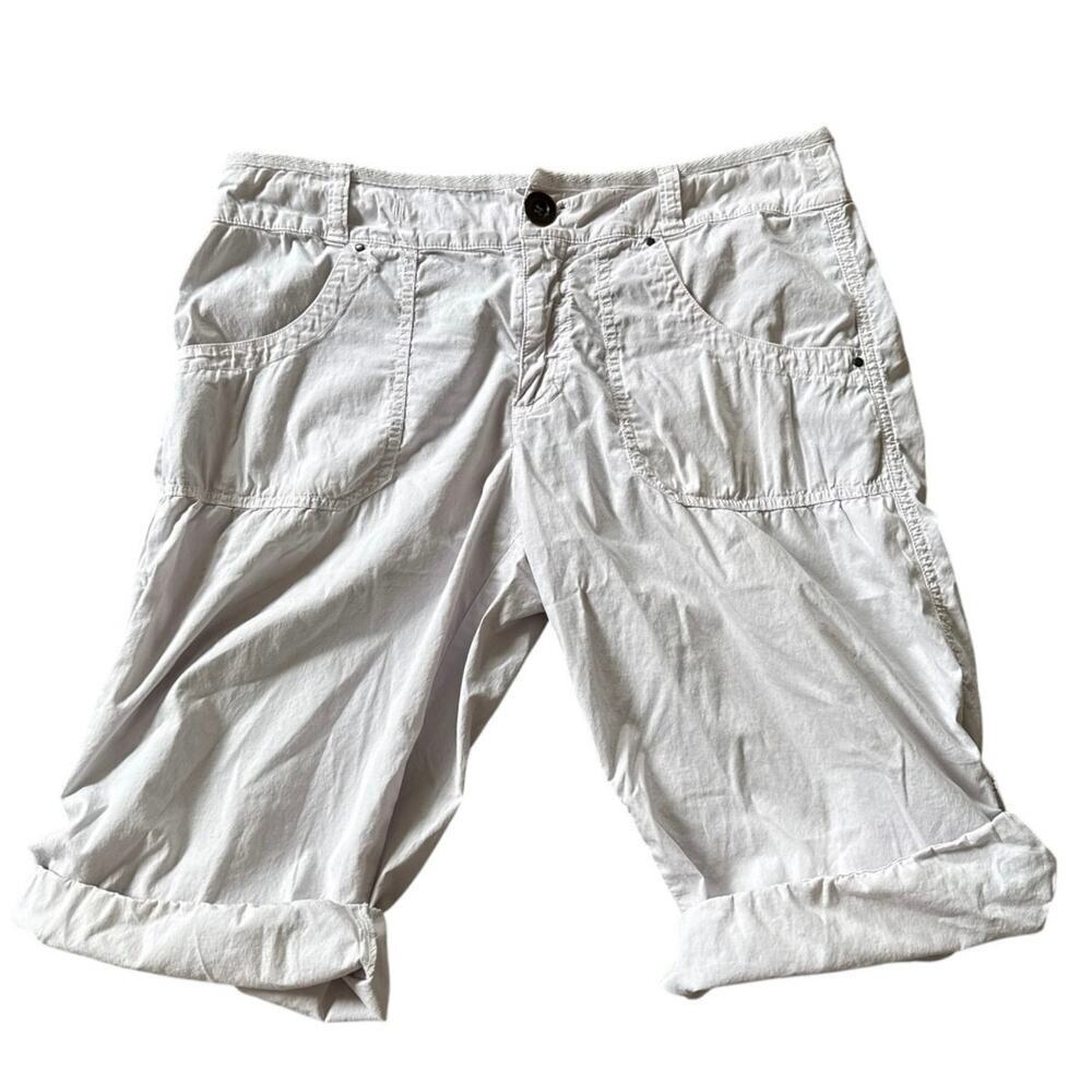 Fresh Produce Light Purple Gray Cargo Shorts Size Small